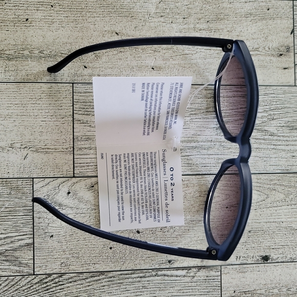 Janie and Jack Navy Kids Sunglasses - Picture 2 of 2